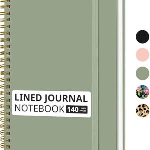 Taja Lined Spiral Journal Notebook