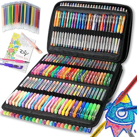 320 Pack Gel Pens for Adult Coloring